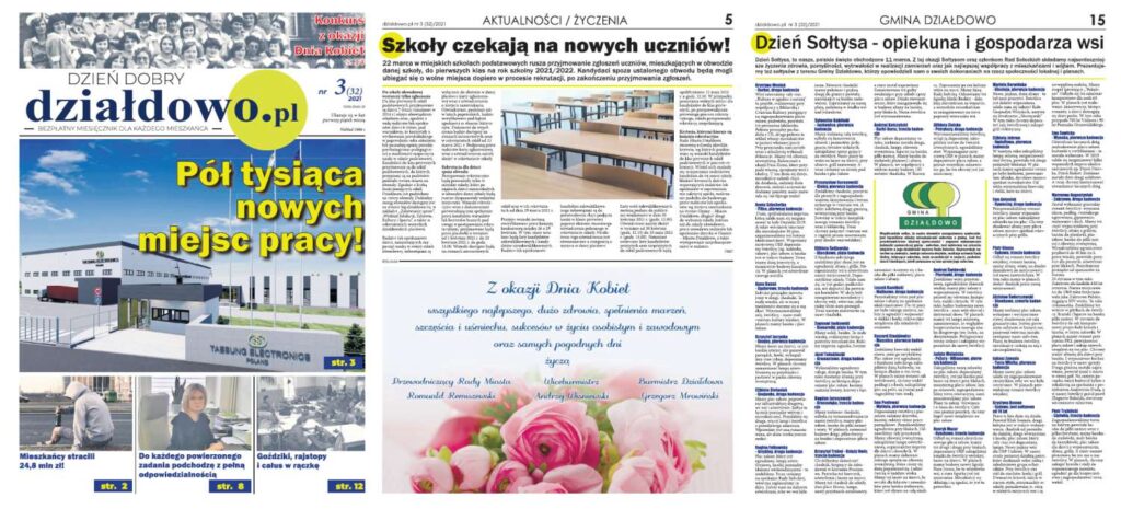 Zapraszamy do lektury Dzień Dobry. Działdowo.pl Zapraszamy do lektury Dzień Dobry. Działdowo.pl