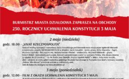 Święto Konstytucji 3 Maja w Działdowie