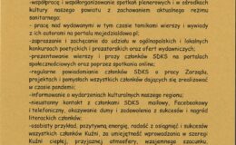Walne Zebranie Członków Stowarzyszenia Działdowska Kuźnia Słowa