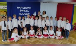 Narodowe święta majowe w Przedszkolu nr 4 w Działdowie