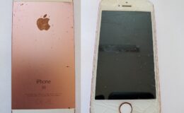 Różowy iPhon do odbioru w KPP Działdowo
