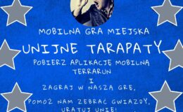 „Unijne tarapaty” - mobilna gra miejska przygotowana przez naszą bibliotekę