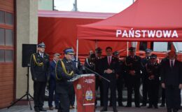 Dzień Strażaka w Działdowie. Podziękowania, odznaczenia, awanse i ślubowanie