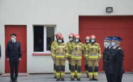 Dzień Strażaka w Działdowie. Podziękowania, odznaczenia, awanse i ślubowanie
