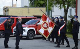 Dzień Strażaka w Działdowie. Podziękowania, odznaczenia, awanse i ślubowanie