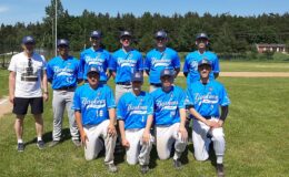 Yankeesi Działdowo rozegrali  dobre mecze z faworytem Grupy Północnej Bałtyckiej Ligi Baseballu