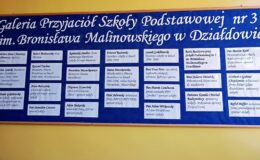 Szkoła Podstawowa nr 3 im. Bronisława Malinowskiego w Działdowie ma już 40 lat