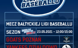 Yankeesi Działdowo rozegrali dobry mecz z Poznaniem