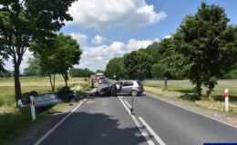 Czołowe zderzenia aut. Poszkodowane dwie kobiety