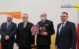 Starszy brygadier Bogdan Cywiński wyróżniony tytułem „Osobowość Powiatu Działdowskiego”