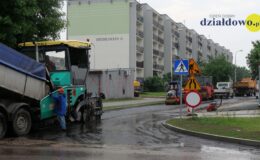 Ulica Sukertowej-Biedrawiny w przebudowie