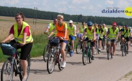 Rodzinny rajd rowerowy po okolicy Działdowa