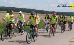 Rodzinny rajd rowerowy po okolicy Działdowa