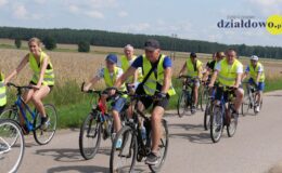 Rodzinny rajd rowerowy po okolicy Działdowa