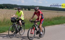 Rodzinny rajd rowerowy po okolicy Działdowa
