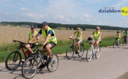 Rodzinny rajd rowerowy po okolicy Działdowa