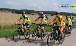 Rodzinny rajd rowerowy po okolicy Działdowa