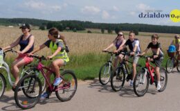 Rodzinny rajd rowerowy po okolicy Działdowa