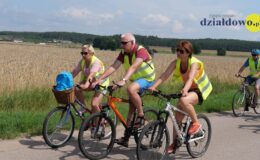 Rodzinny rajd rowerowy po okolicy Działdowa