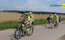 Rodzinny rajd rowerowy po okolicy Działdowa