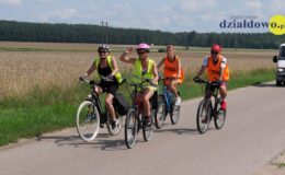 Rodzinny rajd rowerowy po okolicy Działdowa