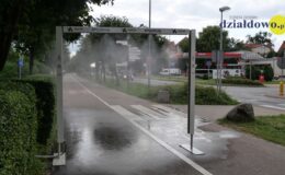 Kurtyna wodna na upalne dni