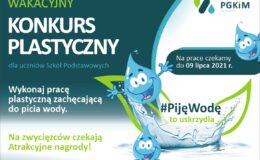 Zapraszamy do udziału w konkursie Plastycznym #PijęWodę