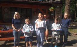 Bezpieczne wakacje tematem spotkań z uczestnikami kolonii