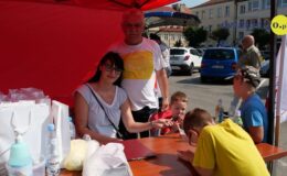 Akcja poboru krwi przy Ratuszu w Działdowie
