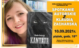 Spotkanie autorskie i promocja książki Klaudii Zacharskiej