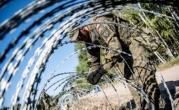 Terytorialsi na poligonie w Orzyszu