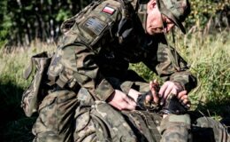 Terytorialsi na poligonie w Orzyszu
