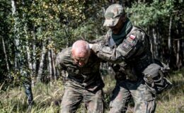 Terytorialsi na poligonie w Orzyszu