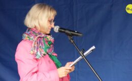 Odsłonięcie odrestaurowanego pomnika na terenie byłego obozu Soldau w Działdowie