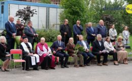 Odsłonięcie odrestaurowanego pomnika na terenie byłego obozu Soldau w Działdowie