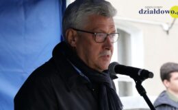 Odsłonięcie odrestaurowanego pomnika na terenie byłego obozu Soldau w Działdowie