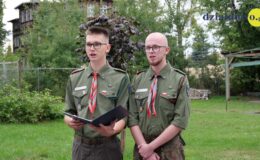 Odsłonięcie odrestaurowanego pomnika na terenie byłego obozu Soldau w Działdowie