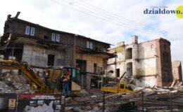 Trwają prace zabezpieczające budynek obozu