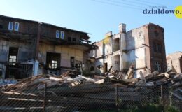 Trwają prace zabezpieczające budynek obozu