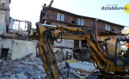 Trwają prace zabezpieczające budynek obozu