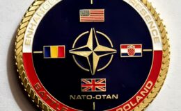 YANKEES Działdowo contra NATO eFP Battle Group Poland 1:3 w meczu baseballu