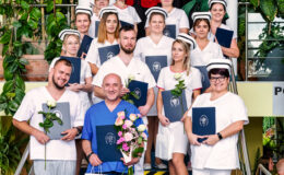 Dyplomatorium i czepkowanie absolwentów kierunku pielęgniarstwo Wyższej Szkoły Gospodarki Kolegium Nauk Stosowanych Filii w Działdowie