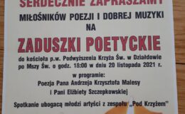 Zapraszamy na "Zaduszki Poetyckie"