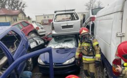 Ćwiczenia Komendanta Powiatowego PSP w Działdowie