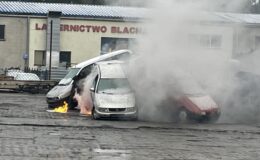 Ćwiczenia Komendanta Powiatowego PSP w Działdowie