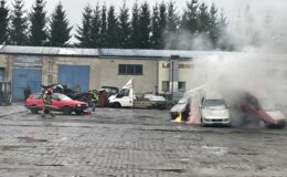 Ćwiczenia Komendanta Powiatowego PSP w Działdowie