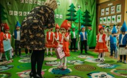 Pasowanie na przedszkolaka w Przedszkolu nr 4 w Działdowie