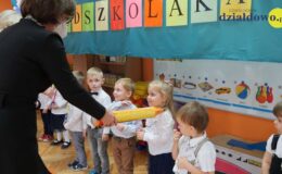 Jagódki pasowane na przedszkolaków