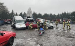 Ćwiczenia Komendanta Powiatowego PSP w Działdowie