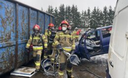 Ćwiczenia Komendanta Powiatowego PSP w Działdowie